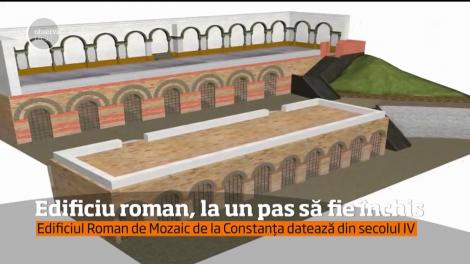 Edificiul Roman cu Mozaic, unic în Europa, din Constanța, la un pas să fie închis