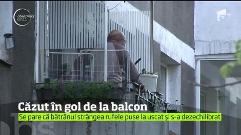 Tragedie în Oradea. Un bărbat de 79 de ani a murit după ce a căzut de la balconul apartamentului situat la etajul patru al blocului în care locuia