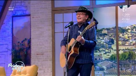 Moment inedit! Ducu Bertzi, în premieră, la "Prietenii de la 11". Piesa "Floare de Colţ" a trezit nostalgia celor din platou