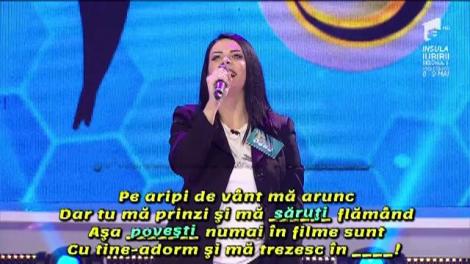 Delia, oare va veni la „X Factor”?! Oana, o studentă superbă de la Litere, interpretează dumnezeiește „Pe aripi de vânt”