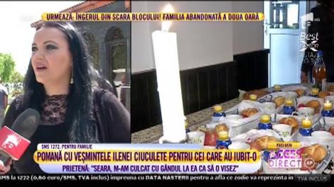 Mama Ilenei Ciuculete, de vorbă cu fiica înger: ”Eu aș fi venit, copilul meu și aș fi murit lângă tine! Lângă tine aș fi vrut să mor”