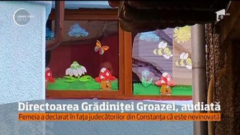 Directoarea ”Grădiniţei Groazei” din Constanţa, audiată de noul judecător al cazului