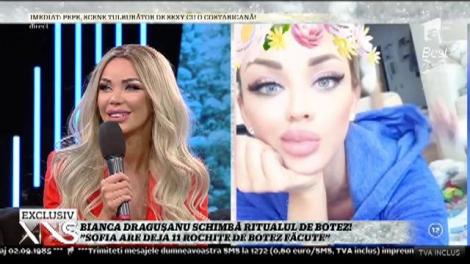 Bianca Drăgușanu schimbă ritualul de botez: "Baloanele costă 1 mie de euro"