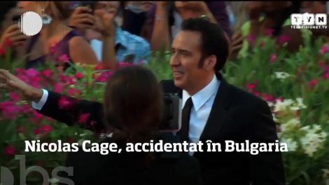 Nicolas Cage, accidentat în Bulgaria