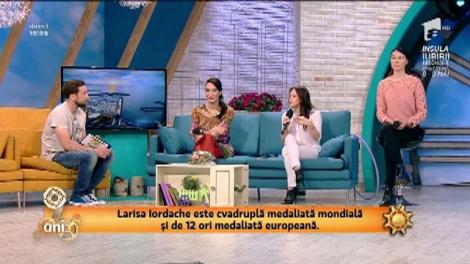 De vorbă cu un mare campion. Gimnastica pentru Larisa Iordache a început cu două ore de plâns