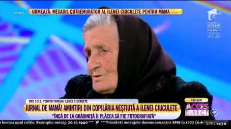Mama Ilenei Ciuculete, despre copilăria fiicei ei: ”Cu primii bani câștigați și-a luat o mașină de cusut ca să invețe să croitorie”