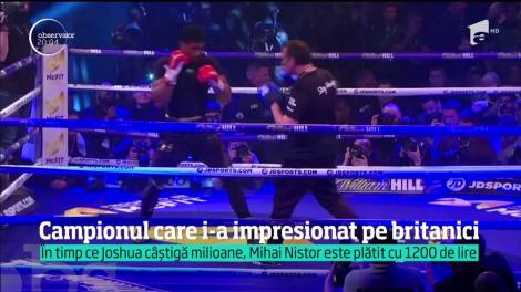 Mihai Nistor este singurul pugilist care l-a învins pe britanicul Anthony Joshua