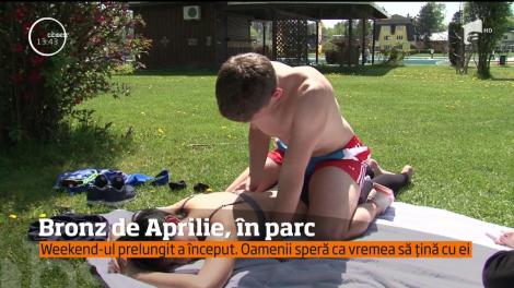 Dacă săptămâna trecută iarna revenise în forţă, la Tîrgu Mureş, mercurul din termometre a urcat ieri până la 27 de grade Celsius