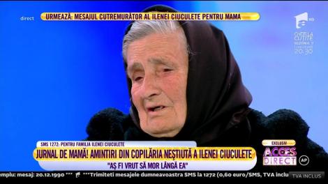 Mama Ilenei Ciuculete, răpusă de durere: ”Aș fi vrut să mor lângă ea!”