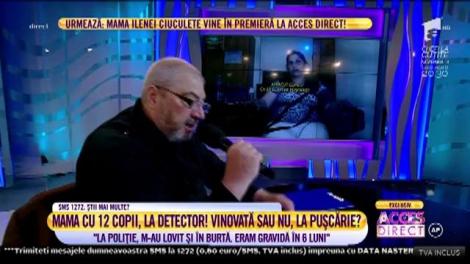 Detectorul cu minciuni. Mama cu 12 copii care trebuie să se ducă la închisoare este nevinovată!