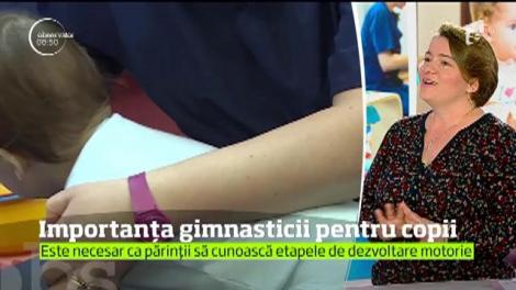 Importanţa gimnasticii pentru copii