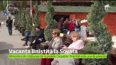 Mulţi dintre români au ales să îşi petreacă vacanţa de 1 Mai, la Sovata