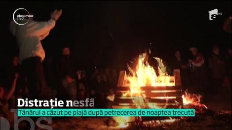 Un tânăr care a leşinat din cauza alcoolului a fost lăsat fără ajutor în Vama Veche