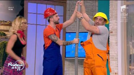 Cum se montează o țeavă de scurgere în timp record! Dj Rynno & Sylvia, cei mai tari instalatori