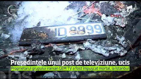 Preşedintele unui post de televiziune iranian a fost împuşcat, seara trecută, la Istanbul