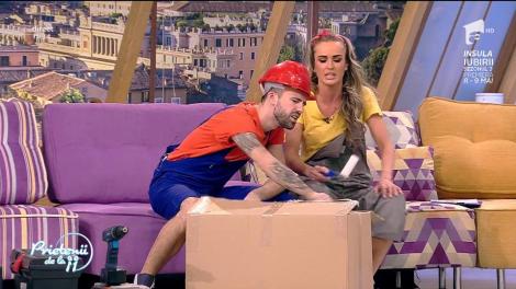 Diana și Ristei, discuție aprinsă: ”Taca, taca, taca! Dați-mi o bucată de scoci să-i pun la gură!”