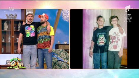 Poza asta a stat ascunsă într-un sertar mai bine de 20 de ani. Răzvan și Dani, așa cum nu i-ai mai văzut niciodată!