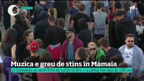 Tinerii au petrecut pe ritmuri electronice, în Mamaia, trei zile, fără pauză