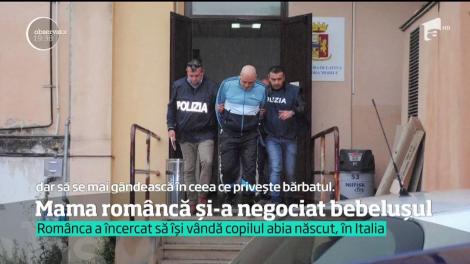 O româncă a vrut să-și vândă bebelușul pentru suma de 20 de mii de euro