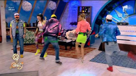 Flavia a fost detronată! Românii şi dansurile din discotecile anilor '90! Cătălin Oprișan și Văduț, profesori de dans. Ce mișcări, ce joc de glezne!