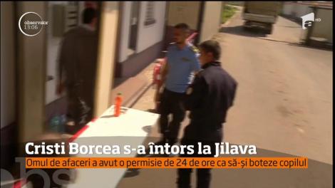După 24 de ore de libertate, Cristi Borcea s-a întors în urmă cu nici două ore în Penitenciarul Jilava