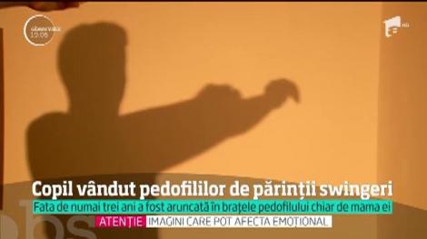 O copilă de trei ani a fost aruncată în brațele unui bărbat de 29 de ani chiar de mama ei