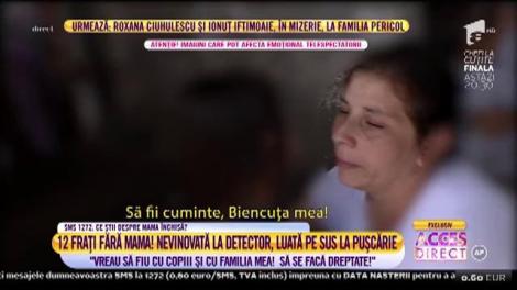 12 frați, rămași fără mamă! O femeie a ajuns la pușcărie fără să fie vinovată: "Vreau să fiu cu copiii și cu familia mea! Să se facă dreptate!"