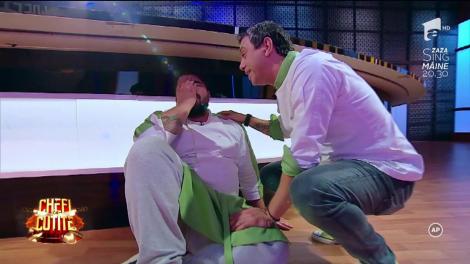 S-au strigat finaliștii și s-a urlat după medic! Unul dintre concurenți s-a prăbușit la pământ: ”Mi-e frică pentru viața lui!”