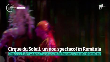 Cirque du Soleil, un nou spectacol în România