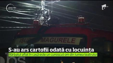 Pentru a-şi potoli pofta de cartofi prăjiţi, un bărbat a pus pe foc întreaga casă