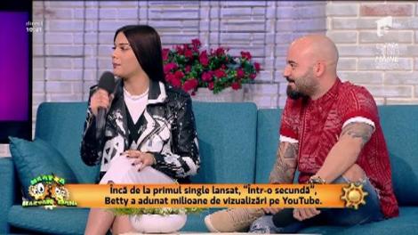 Betty Stoian și Matteo, colaborare de succes: ”Urmează o nouă melodie”