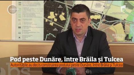 Autoritățile au decis construirea podului peste Dunăre, între Brăila și Tulcea