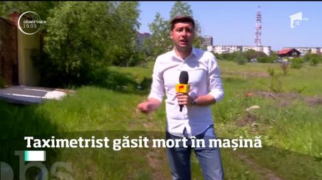 Un taximetrist a fost găsit mort, în mașină, pe un drum de pământ aflat în spatele casei lui Florin Salam