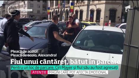 Pentru un loc de parcare, Ciri Mayer, un cântăreț din Craiova, și fiul său au fost loviți în plină stradă