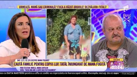 Mama celor doi prunci dezminte spusele soțului: "Nu am luat copiii pentru că nu m-a lăsat"