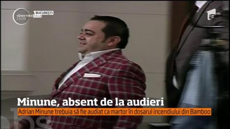 Adrian Minune a fost chemat să dea declaraţii, în calitate de martor, în dosarul incendiului din clubul Bamboo