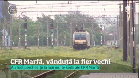 Şefi din CFR, acuzați că au vândut vagoane de marfă la preţ de fier vechi
