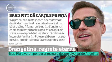 Brad Pitt, adevăruri dureroase și momente de sinceritate care te lasă fără cuvinte: "Despărţirea de Angelina a fost ca o moarte"