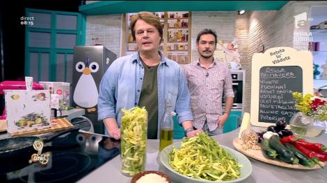 ”Bella primavera”, paste în două culori cu un sos foarte delicios și cremos