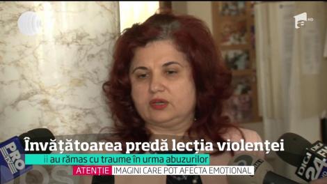 IMAGINI CARE VĂ POT AFECTA EMOȚIONAL! O învățătoare din Iași, filmată în timp ce își bate elevii cu brutalitate și îi dă cu capul de bancă