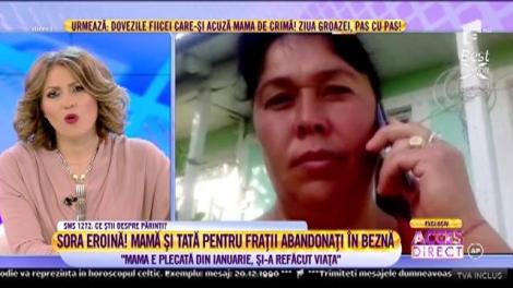 Alina, tânăra care are în grijă opt suflete, nu are sprijin din partea părinților: "Frații mei s-au obișnuit fără mama"