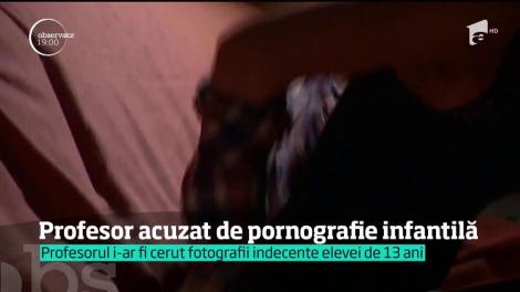 Un profesor de muzică, din Tulcea, este acuzat de pornografie infantilă