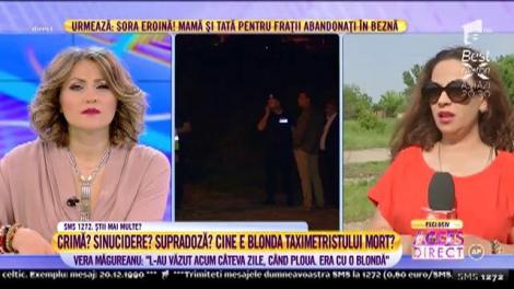 Clarvăzătorul Viorel Pop susține că taximetristul, găsit mort lângă casa lui Florin Salam, era în mașină cu o femeie