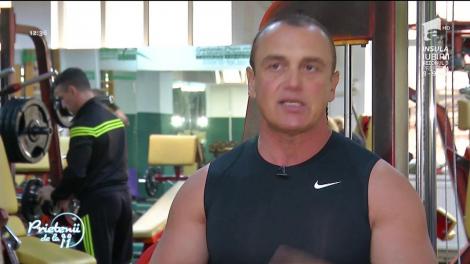 Florin Unceau, multiplul campion naţional la culturism: "La 54 de ani încă mai pot face flotări într-o mână"