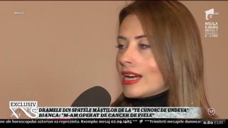 Dramele din spatele măștilor de la "Te cunosc de undeva"! Bianca Sârbu: "M-am operat de cancer de piele"