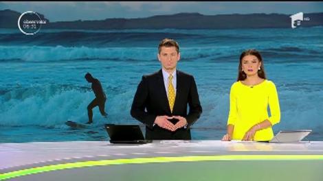 Aventură cu final fericit! A plutit zeci de ore în larg, a fost dus peste 20 de kilometri departe de ţărm, dar a rezistat. Povestea surferului care a emoţionant o lume întreagă