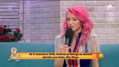Andreea Bălan a vorbit despre motivul pentru care jurata de la "Te cunosc de undeva!"  nu doreşte să o arate pe micuţa Ella: "Nu vreau să o expun"