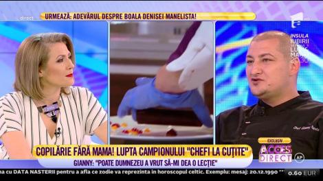 Gianny Bănuță a câștigat trofeul ”Chefi la cuțite”, dar și admirația tuturor: "Poate Dumnezeu a vrut să-mi dea o lecție. Mă înhăitasem cu oameni răi”