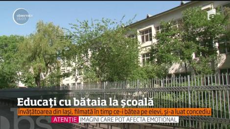 Alt caz revoltător în școala românească! Un învățător din Iași, acuzat că a lovit un copil cu picioarele