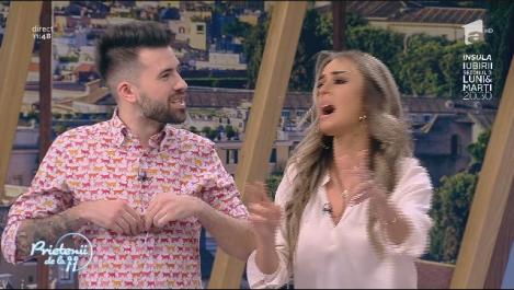 Florin Ristei a renunțat la cămașă și era cât pe ce să rămănă și fără pantaloni, totul în direct: ”Nu-mi este rușine!”